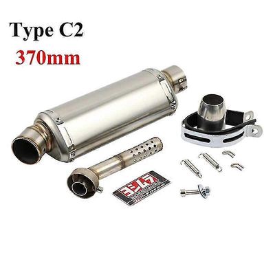 38-51MM universaali Yoshimura moottoripyörän pakokaasun äänenvaimennin DB Killer Moto Pipe moottoripyörä 100cc-1000cc ATV GP skootteri Tyyppi C2