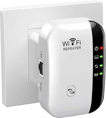 Wifi-laajennustoistin 45 laitteelle 3650 neliömetrin kattavuus Ethernet-portin asennus