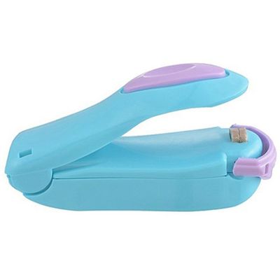 Linkrunning Ny bærbar mini varmeforseglingsmaskine Plastpose impulsforsegler håndværktøj (tilfældig flere farver) Som vist As shown