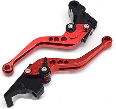 Kort og lang for Aprilia Shiver 750 2007-2016 motorsykkel CNC bremsekoblingshendler RED150mm