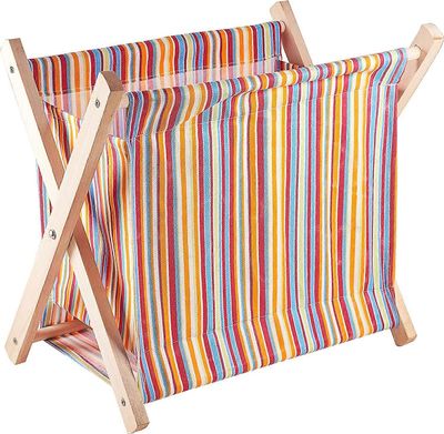 Baicccf Taitettava puinen lankataide caddy-organisaatio säilytys sotkeutumaton lanka caddy-pussin järjestäjä taitettava kori neulomiseen, lanka, haara