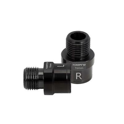 16mm 20mm polkupyörän poljin akselin jatke polkupyörän polkimen jatkopultit välikappaleet s202412247484 Musta 16 mm