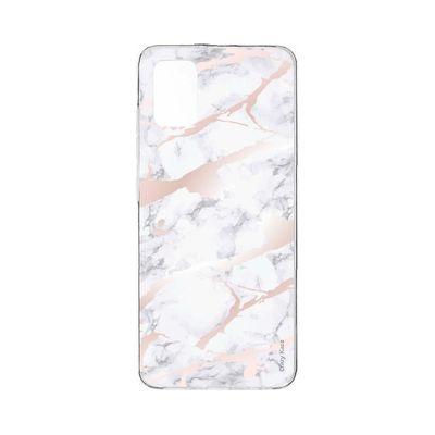 Crazy Kase Hull til Samsung Galaxy A31 Soft Pink Marble Effect