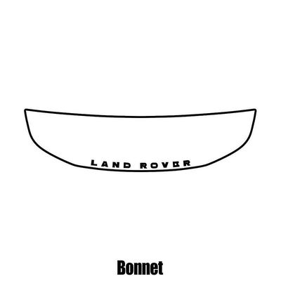 Window-Tint Klar beskyttelse Film for Land Rover Freelander 2 - 2007 og nyere - Bonnet beskyttelse film Klar Gloss PPF