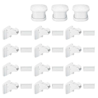 30 kpl magneettinen kaappi laatikko kaappi lukko lasten lapsiturvallinen pakkaus TA