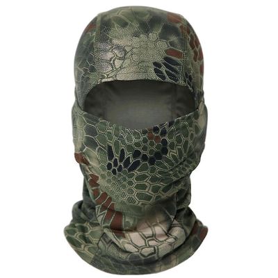 Liltop Militær Taktisk Balaclava Snood Hals Varmere Camo Army Ansigtsmaske Cover Python Jungle