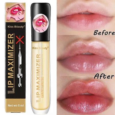 Instant Collagen Volumising Lip Plumper Serum Moisturizing Lip Gloss Oil Huulet Repairing Reduce Lip Fine Lines Makeup Lipstck