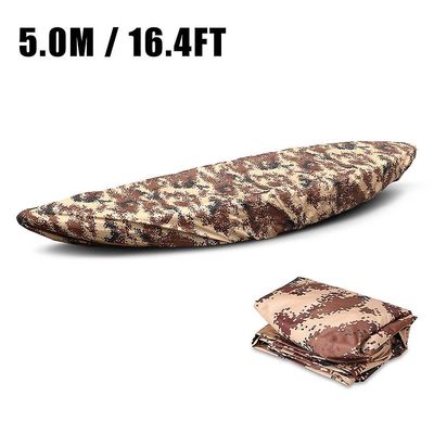 Universal Kajak Cover Kanobåd Vandtæt Uv-resistent kajakdæksel Camouflage 2 5m