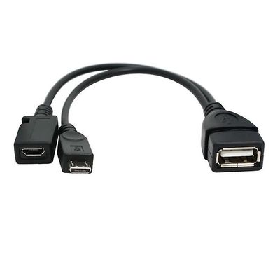 Fire Stickille USB OTG -PORTTISOVITIN kaapeli 2. sukupolven Fire 1 -kuutio Kuten