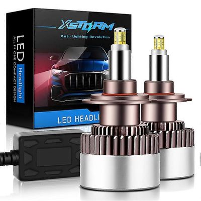 H7 Led Canbus 360 6000k Auton ajovalot Polttimo H1 H1 H8 Hb3 9005 Hb4 9006 9012 Hir2 Led Auto Lamppu 12 sivut Csp 25000lm Hi/lähivalot