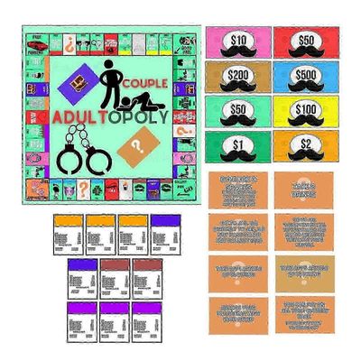 Aikuisten paritreffi-illan lautapeli Helppo kantaminen Suhdekortti Pelilahja vuosipäivälle,2024 Ping