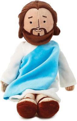 Ubiuo 13 tommers min venn Jesus plysjklassisk Kristus religiøs frelser Jesus fylt plysj dukke leker med smil religiøst parti favoriserer gave til g...