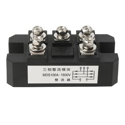 MDS100A 3-vaiheinen diodisillan tasasuuntaaja 100A amp 1600V MDS100-16 MDS100A1600V