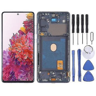 Incell LCD -näyttö Samsung Galaxy S20 Fe Sm-g780 -digitointilaitteelle Koko kokoonpano kehyksellä