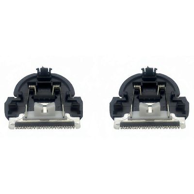 2PCS hiustrimmerin terän hiustenleikkurin vaihto QC5130 QC5115 QC5120 QC5125 51350 PT786 S9311 Musta