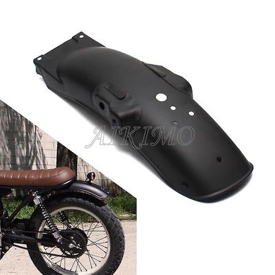 Bicycle Fenders Motorsykkel Universal Cafe Racer Bak Retro Metal Fender Mudguard Cover For Honda Cg125 Gn125 Yamaha Suzuki
