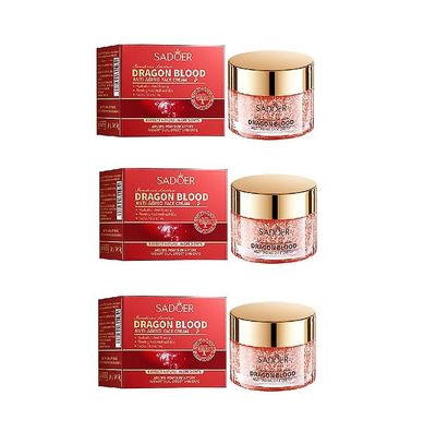 1-3kpl 50g Dragon Blood Anti-Wrinkle kosteuttava ihon hellävarainen voide, Dragon Blood kasvovoide, Comfort kosteuttava kasvojen ihonhoitovoide 3 kpl
