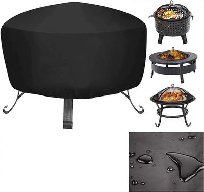 Augro tulikuoppa, lämmittimen kansi, vedenpitävä hengittävä Oxford-kangas ulkopuutarhapatio, UV-suoja (80 * 80 * 65cm)