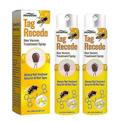 2kpl Tag Recede Bee Venom, Tag Recede Bee Venom Treatment Spray Tag Recede Bee Venom 2024