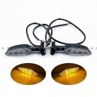 LED-suuntavilkkuvalo KAWASAKI Z1000 Z900 Z800 Z750 Z650 Z300 Z400 Z125 NINJA moottoripyörätarvikkeiden merkkivalolle 2kpl kirkas