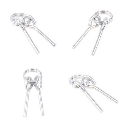 4 pakkausta markiisiteltan tolpat renkaat 2 nastalla, jotka ovat yhteensopivia ulkoiluun