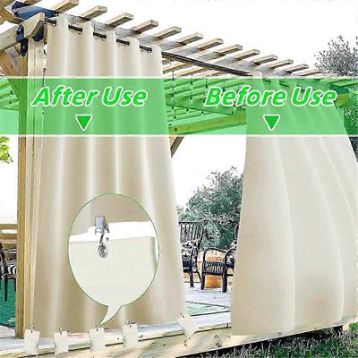 8 kpl ulkoverhopainot, 15 unssin ulkoverhojen hiekkasäkki painotetut pussit verhopainot pohja cu As Shown