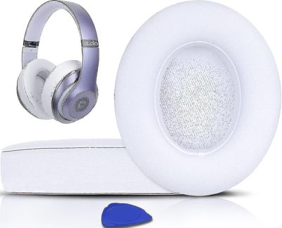 erstatning øreputer puter for Beats Studio 2 Studio 3 kablede trådløse hodetelefoner, øreputer med mykt protein skinn, støyisolasjon minne Foa