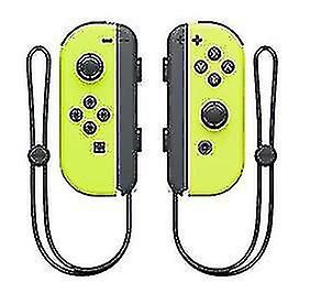 Bluetooth Joy-con L/r Controller til Nintendo Switch(gul-gul)