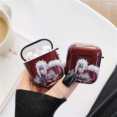 AIR Sjovt 3D-tegneserieetui til AirPods 12-Jiraiya