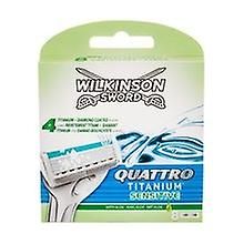 Wilkinson Sword - Quattro Titanium Sensitive ( 8 kpl ) - Varapää