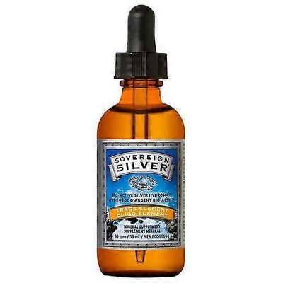 Sovereign Silver Hydrosol-tiputin, 59 ml suvereenia hopeaa