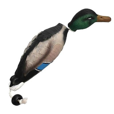 Ankanpehmustepuskuri, joka jäljittelee kuolleen ankan leikkikalua pentujen tai aikuisten metsästyskoirien koulutukseen