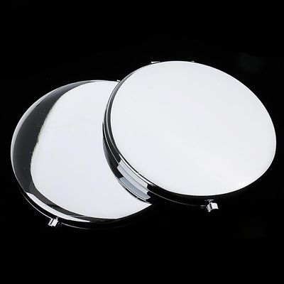 7x 2x sammenleggbar sminke speilveske doble sider kompakte speil - 1x &2x forstørrelsesspeil - for salong / detaljhandel / personlig bruk