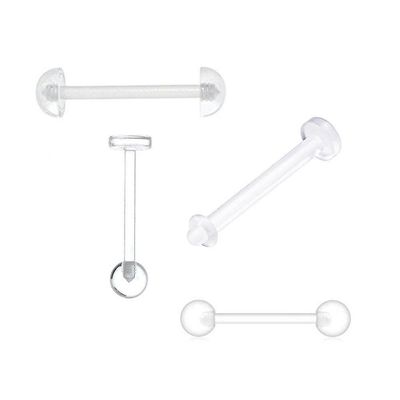 BodyJewelryOnline Pakke med 4 tunge holder 14g