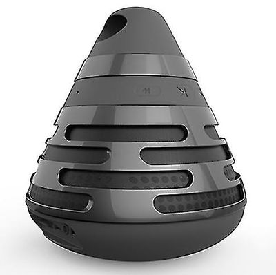 Coosilo Trådløs Bluetooth-højttaler, bærbar hjemme udendørs stationær lille højttaler til telefoncomputer sort