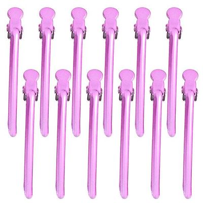 AIR Salon Portable Metal Durable Fastgørelse Hair Clips til Styling 12pcs