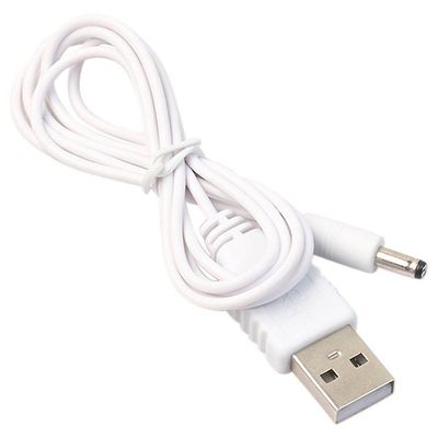 Hellfire Trading USB-ladekabel for Hello Baby HB32 HB32TX HB32RX Baby Monitor Lader Lead Hvit