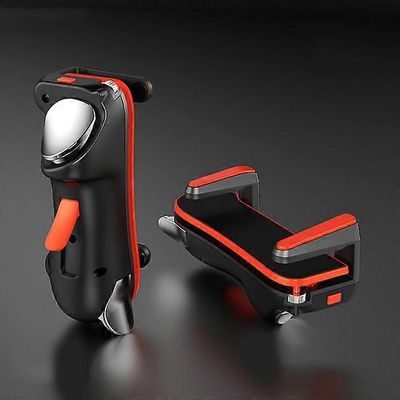 Kuuden sormen iPad PUBG -ohjaimen kapasitanssi säädettävä mobiilipelin liipaisin L1R1-painike peliohjain joystick-kahva tabletti lisävarusteet Oranssi
