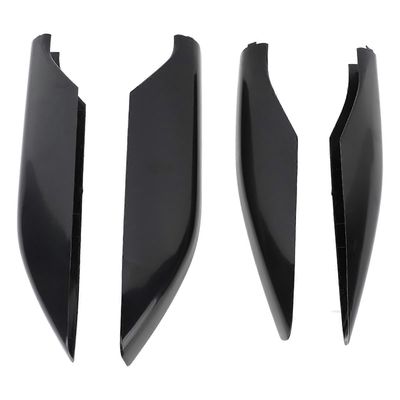 4kpl kattokiskotelineen kansi muovinen kattoteline kiskon päätykannen vaihto Toyota Land Cruiserille Prado FJ120 2002 - 2009 musta