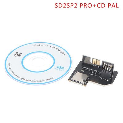 Unbrand Ngc Sd2sp2 Pro-adapter Sdload Sdl Micro SD-kort Tf-kortleser SD2SP2 PRO and CD PAL