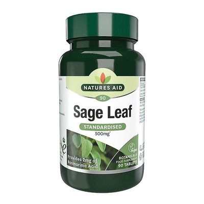 Natures Aid Luonne ' s Aid Sage Leaf 50mg tabletit 90 (123830)