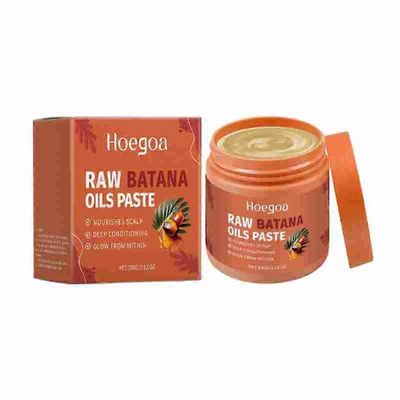 Raaka batanaöljy hiusten kasvuun - Luomu batana Hondurasista paksuille ja vahvoille luonnollisille hiuksille - Ravitsee päänahkaa, ehkäisee kuivia ...