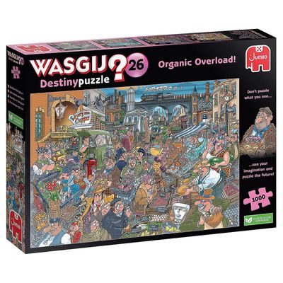 Wasgij Destiny 26 Organisk overbelastning puslespil (1000 brikker) 1000 Pieces