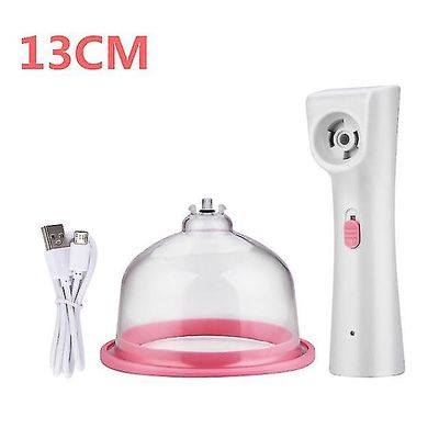 Professionel brystforstørrende massage maskine elektrisk skønhed brystforstærker vakuumkassepumpe sugeforstørrelsesinstrument 13cm