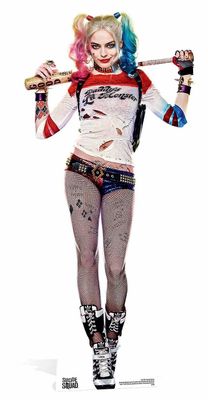 Suicide Squad Harley Quinn (Margot Robbie) selvmord Squad film Lifesize papp åpning / Standee / stå opp