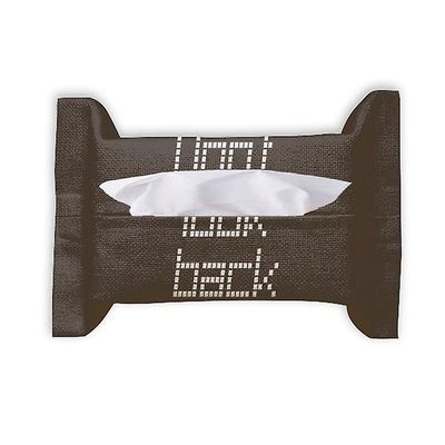 Må ikke se tilbage inspirerende Citat Køkkenrulle Tissue Bag Serviet Bumf