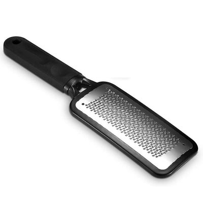 Barsinfi Rustfrit stål Foot Scrub Tool Pedicure fil til at fjerne død hud og hård hud