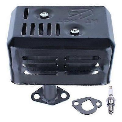 Unded Honda GX160/GX200 5,5 hv/6,5 hv pakoputken kanssa yhteensopiva Adefol-äänenvaimentimen äänenvaimenninsarja