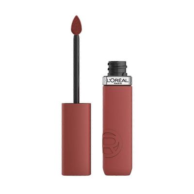L'oreal Paris Infallible Matte Resistance nestemäinen mattahuulipuna, 150 Lazy sunnuntai - 0.16 Fl Oz