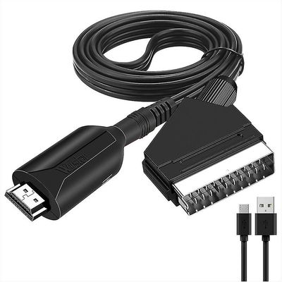 Siguang HDMI til Scart kabel 1 meter lang direkte forbindelse Praktisk Conversi Fg
